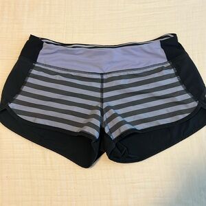 Lululemon speed shorts